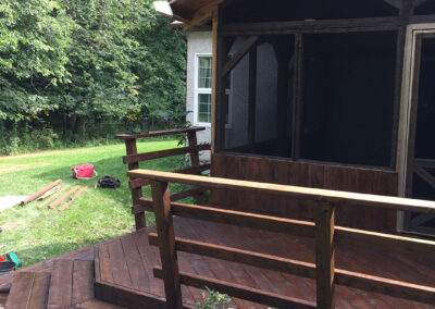 deck stairs