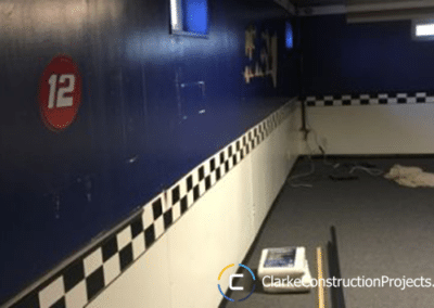 clarke construction projects builds basement living areas