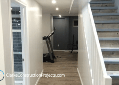 finished basement by clarke construction projects